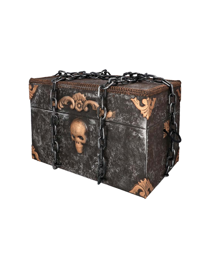 Animated Pirate Treasure Chest with Light & Sound (50cm)
