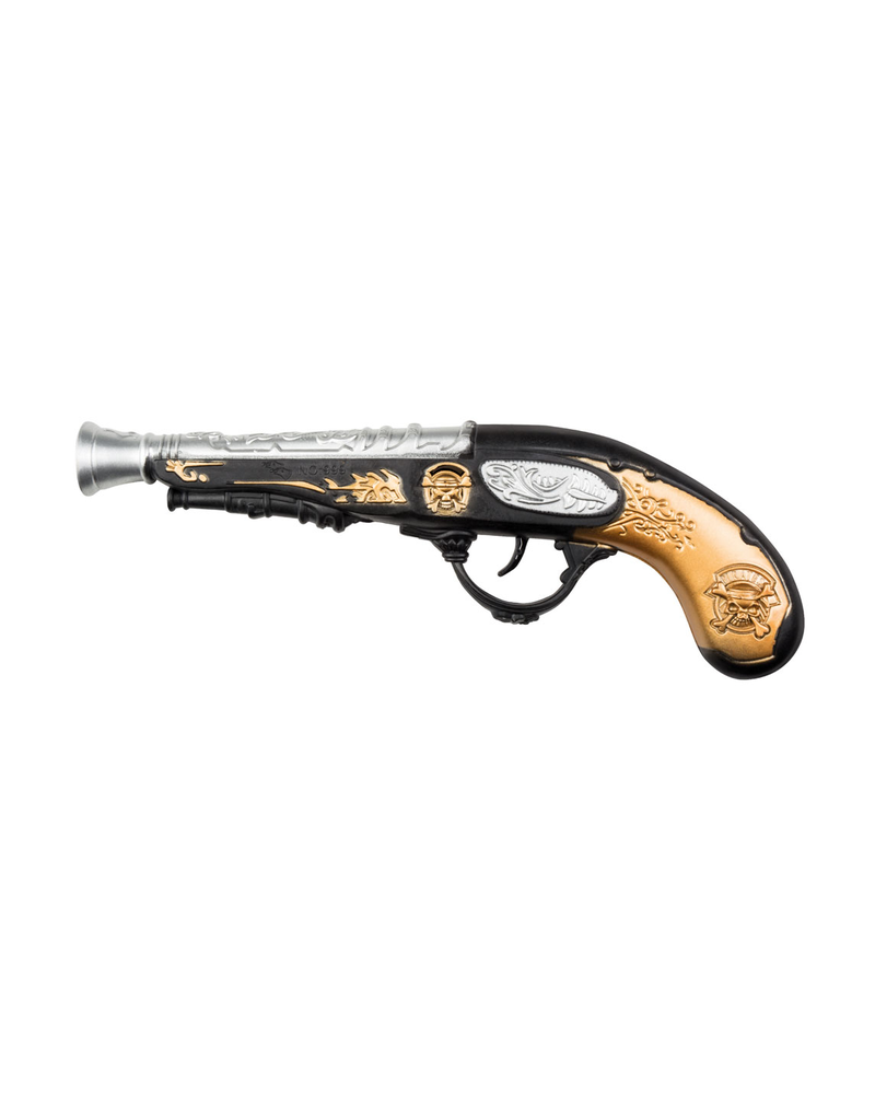 Pirate Pistol Prop with Sparks and Sound (28cm)