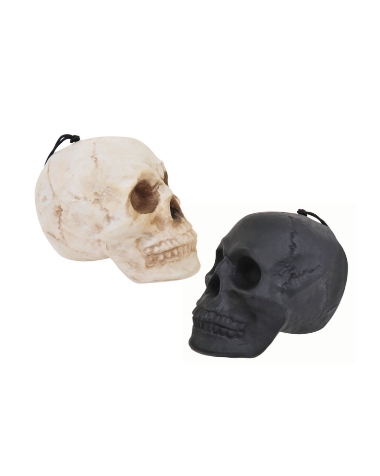 Mini Hanging Skull Ornament (10cm, Assorted Colour)