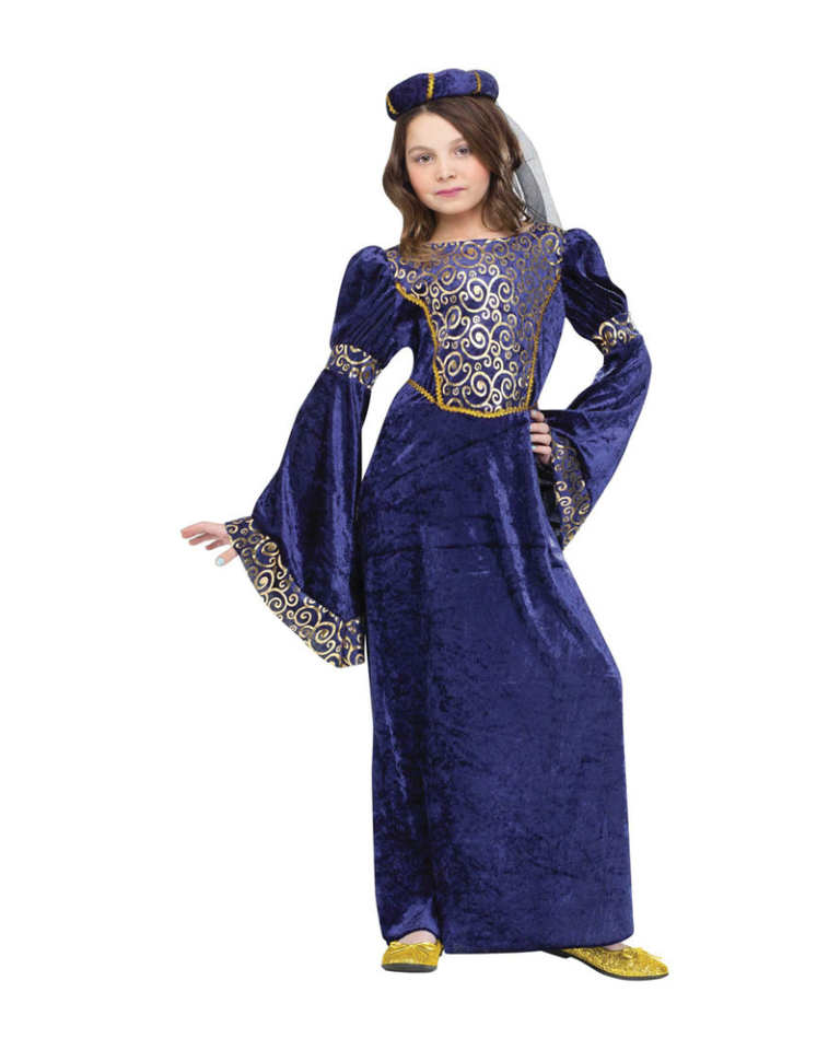 Renaissance Maiden Child Costume (Age 4-6)
