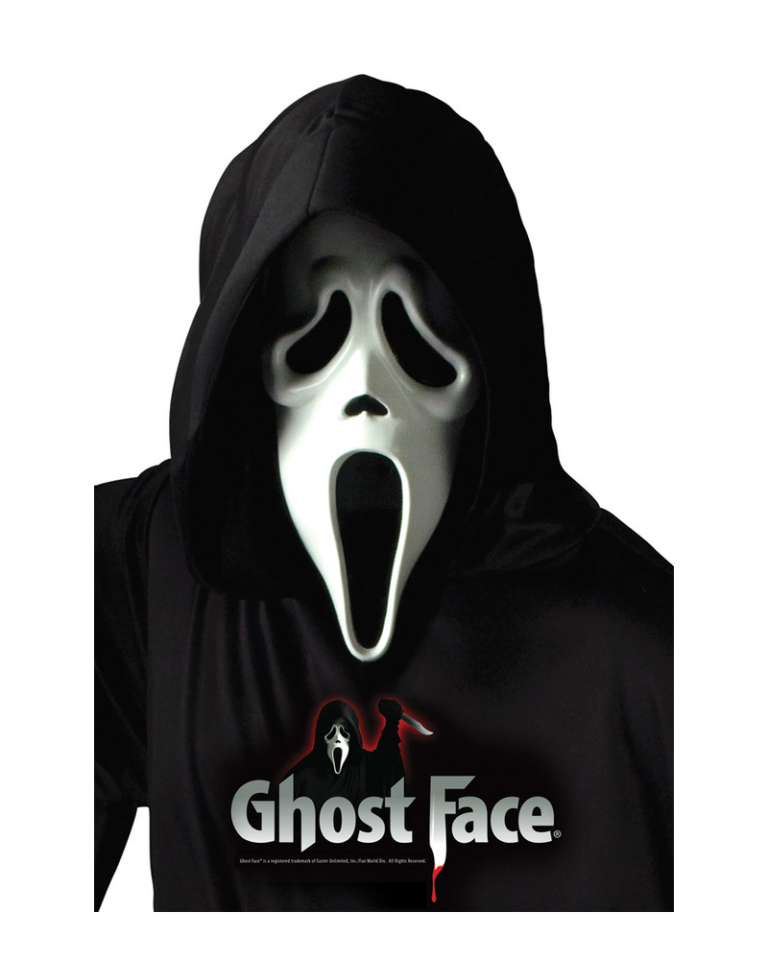 Ghost Face® Scream Adult Halloween Mask