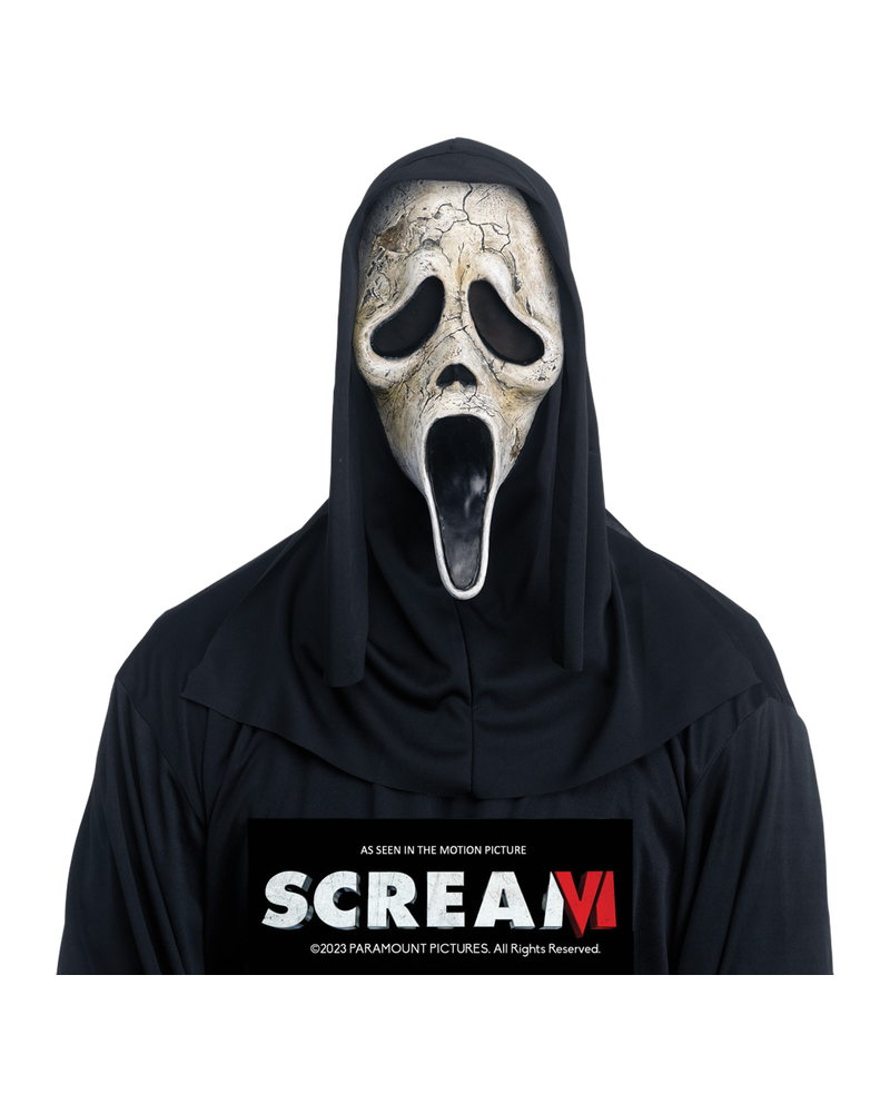 Ghost Face® Scream VI Adult Mask with Shroud