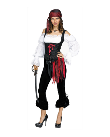 Black Pirate Trousers (UK 10-12)