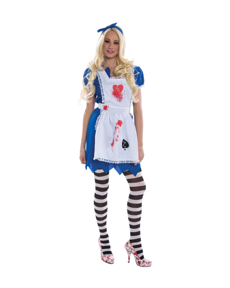 Zombie Alice Adult Costume (UK 14-16)