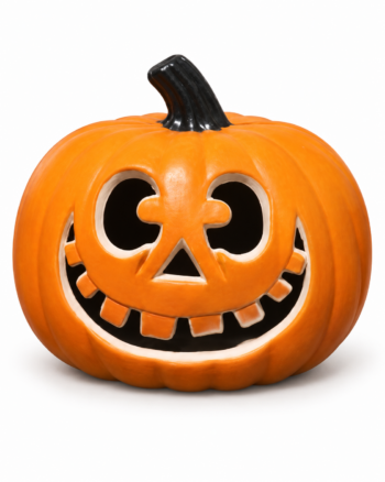 Smiley Jack-O Lantern Halloween Pumpkin Light Up Feature