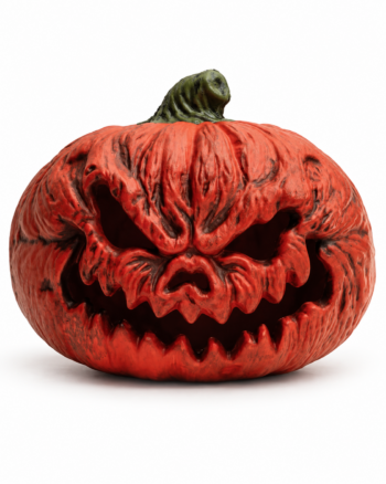 Evil Face Jack-O-Lantern Halloween Pumpkin