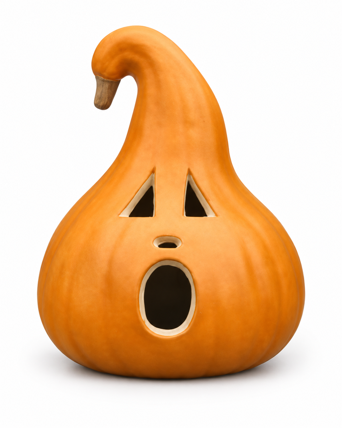 Shocked Gourd Jack-O-Lantern Light Up Pumpkin Decoration
