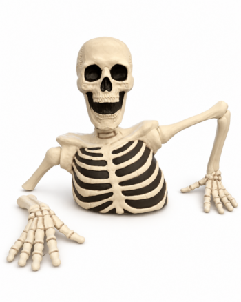 Giant Groundbreaker Skeleton with Light-Up Eyes – Halloween Prop