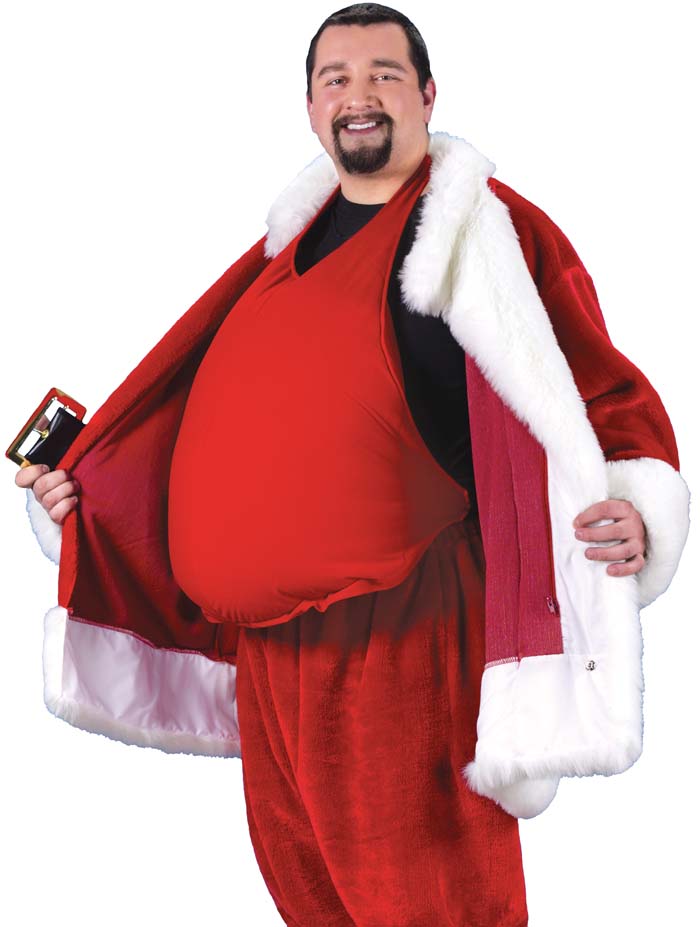 Brand New Santa Belly Christmas Costume Accessory