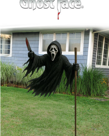 Flying Ghost Face Hanging Halloween Decoration 1.5m