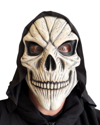 Hooded Skull Mask Halloween Costume Accessory