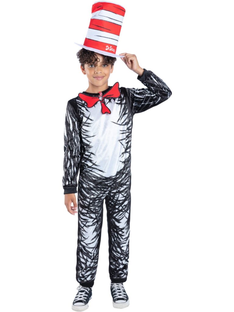 Dr Seuss Cat In The Hat Costume Small Age 4-6