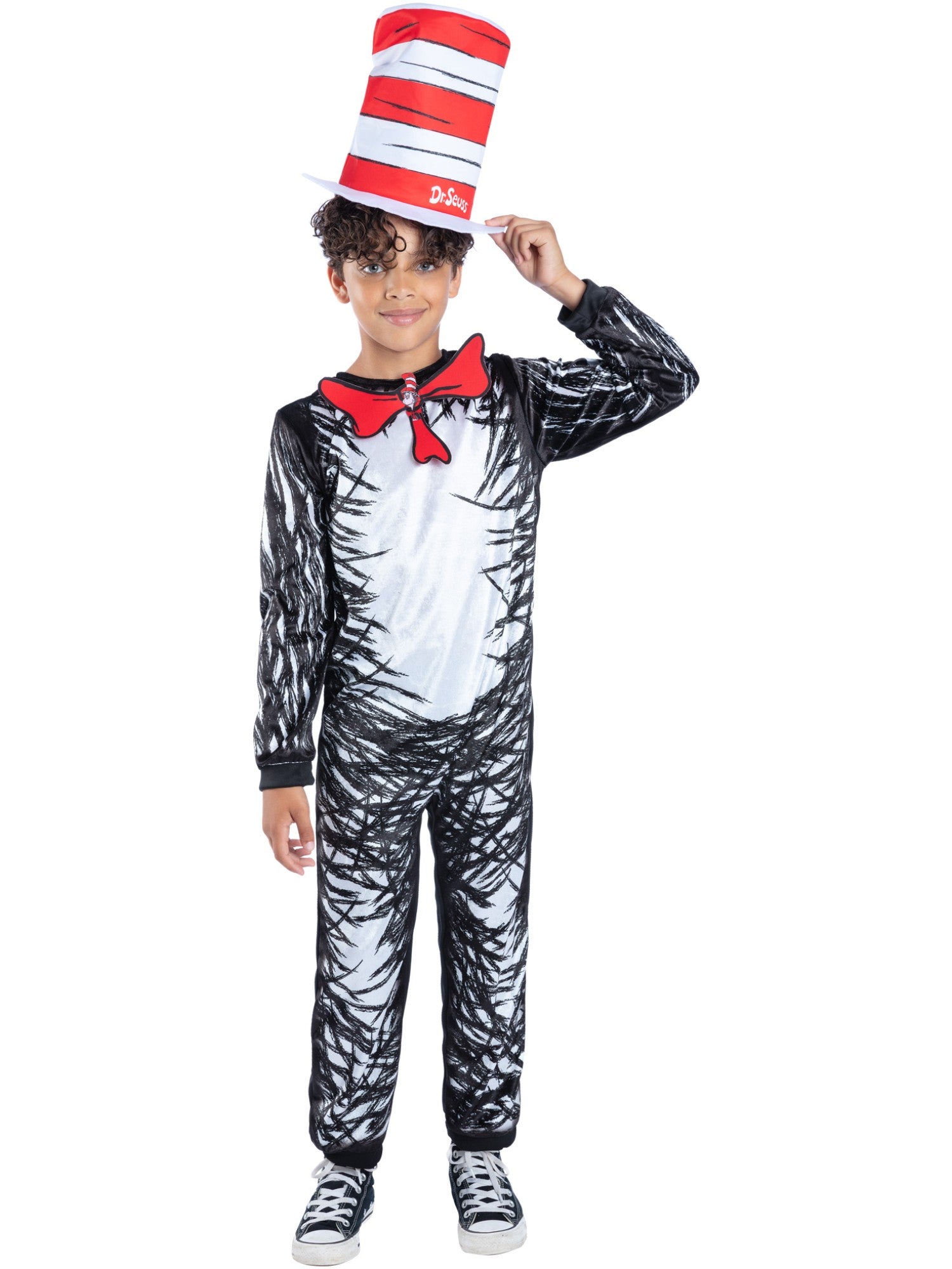 Dr Seuss Cat In The Hat Costume Medium Age 7-9