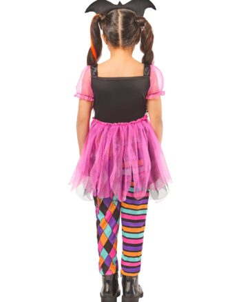 Harlequin Girl Costume for Ages 3 to 4 Years