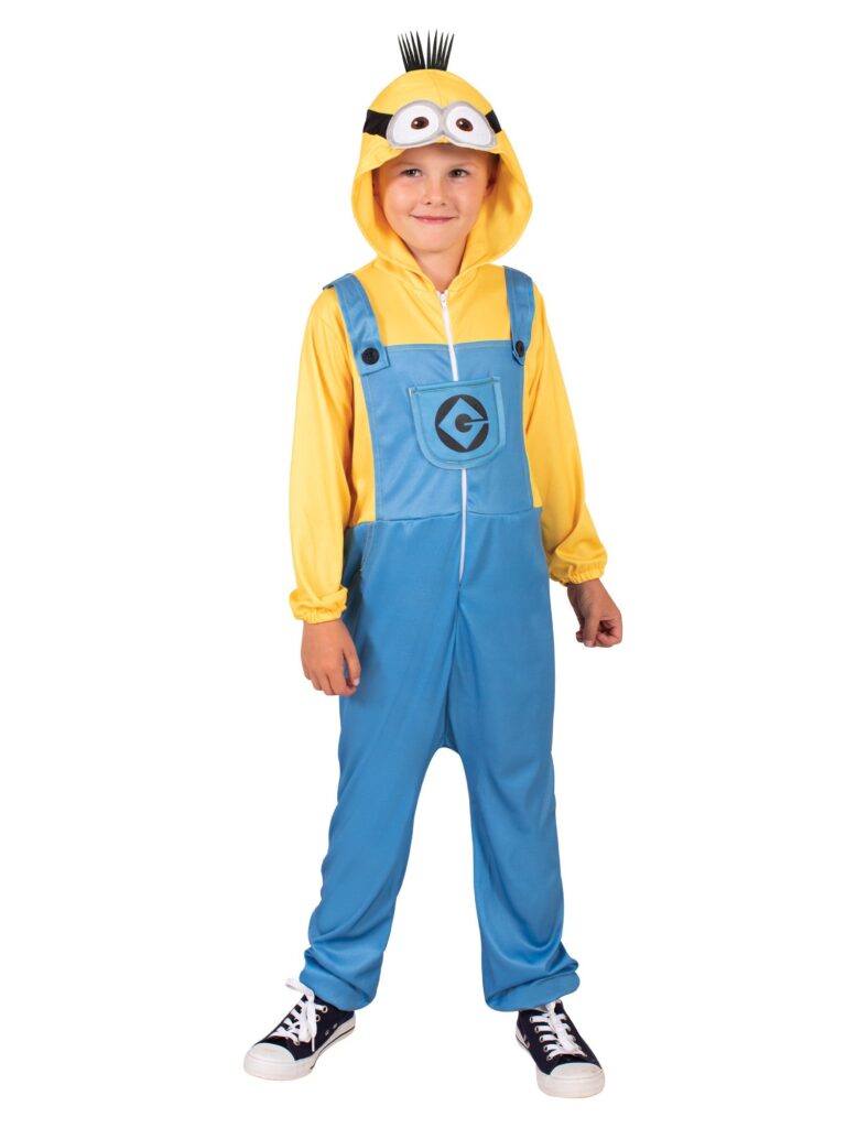 Minion Onesie Costume for Age 9-10 Years
