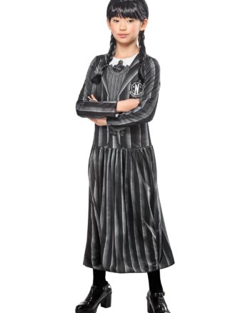 Wednesday dress costume for age 11 to 13 years
