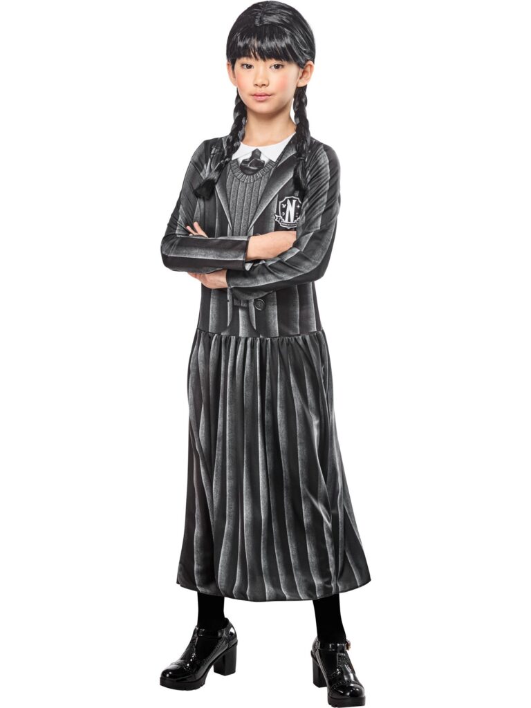Wednesday dress costume for age 11 to 13 years
