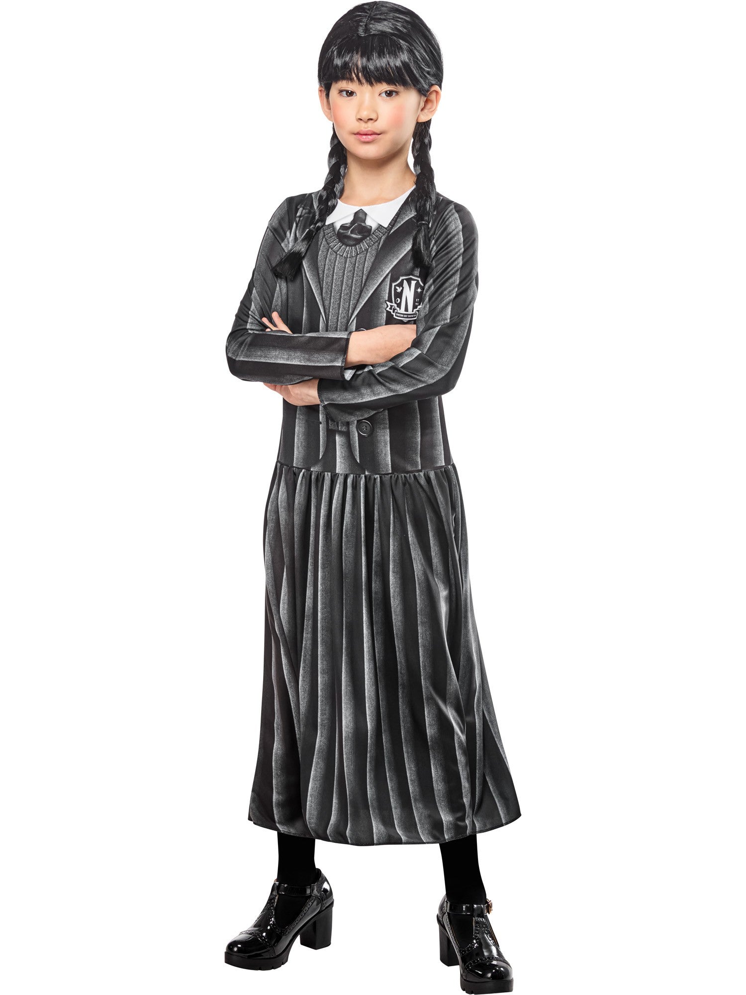 Wednesday dress costume for age 11 to 13 years