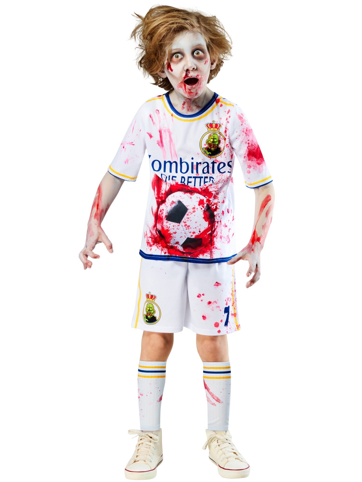 Zombie Rottenaldo Kids Halloween Costume 11-13 Years
