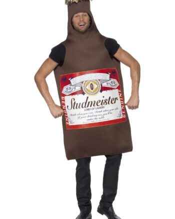Studmeister Beer Bottle Costume Brown