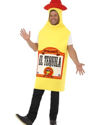 Tequila Bottle Costume Yellow