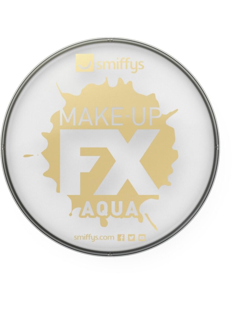Smiffys Make-Up FX White Aqua Face Paint