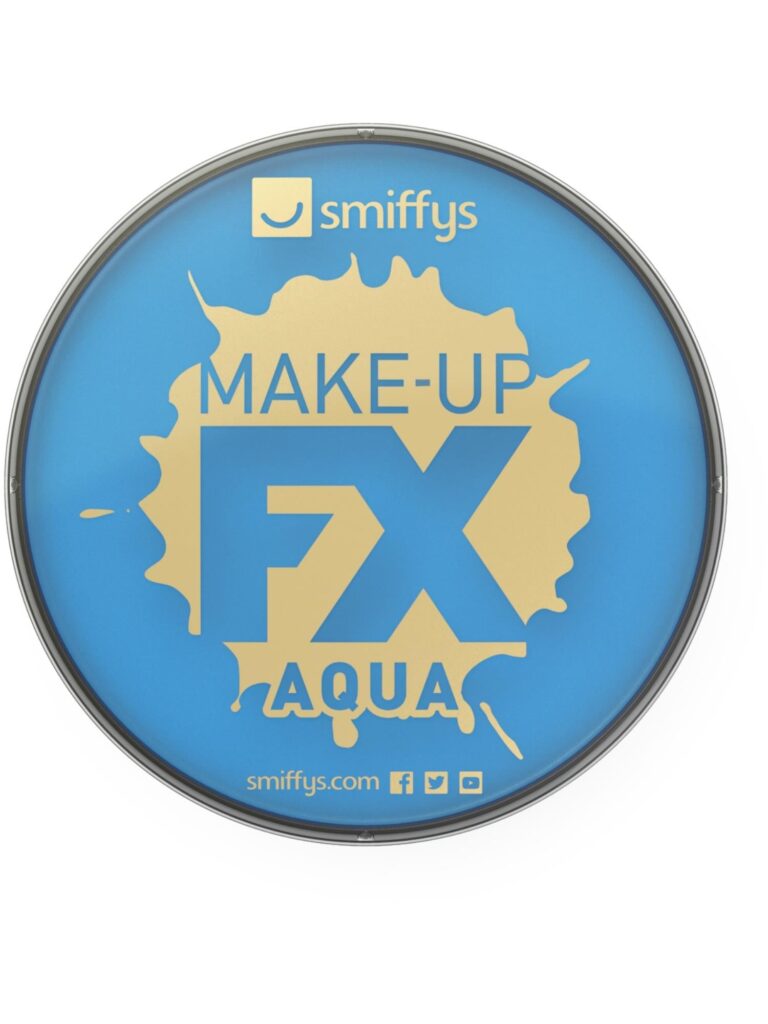 Smiffys Make-Up FX Pale Blue Face and Body Paint