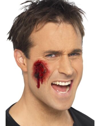 Smiffys Special FX Gory Wounds Red Fake Prosthetic Scars Set