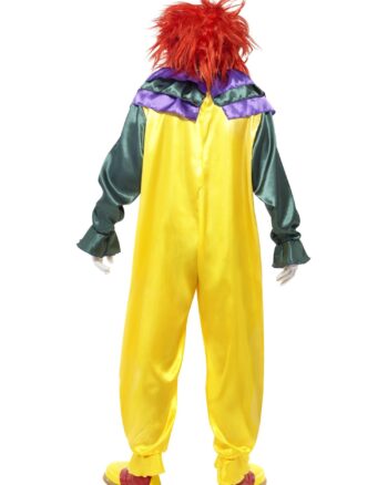 Classic Horror Clown Costume Multi-Coloured X Large Chest 46-48