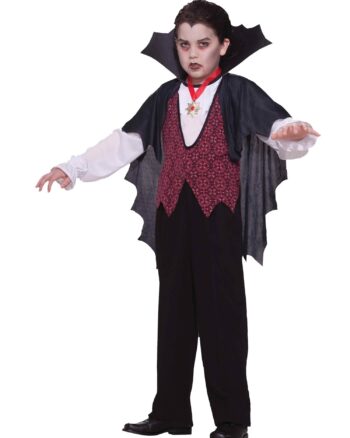 Vampire Kids Halloween Costume 9-10 Years