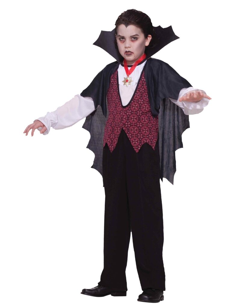 Vampire Kids Halloween Costume 9-10 Years