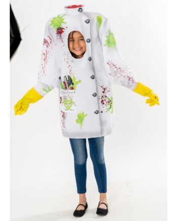 Headless Doctor Halloween Costume for Kids Age 5-6 Years