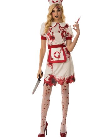 Bloody Nurse Costume Size S