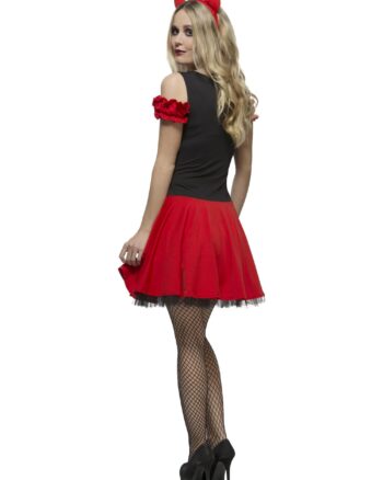 Fever Wicked Devil Costume Red Small UK 8-10