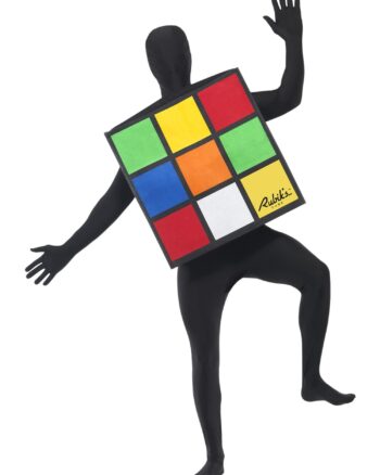 Rubiks Cube Unisex Costume Multi-Coloured