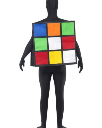 Rubiks Cube Unisex Costume Multi-Coloured