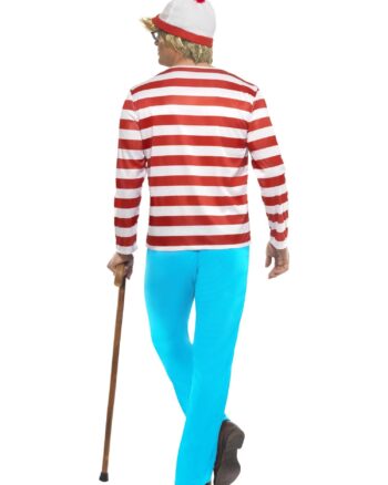 Wheres Wally Costume Red and White X Large Chest 46-48
