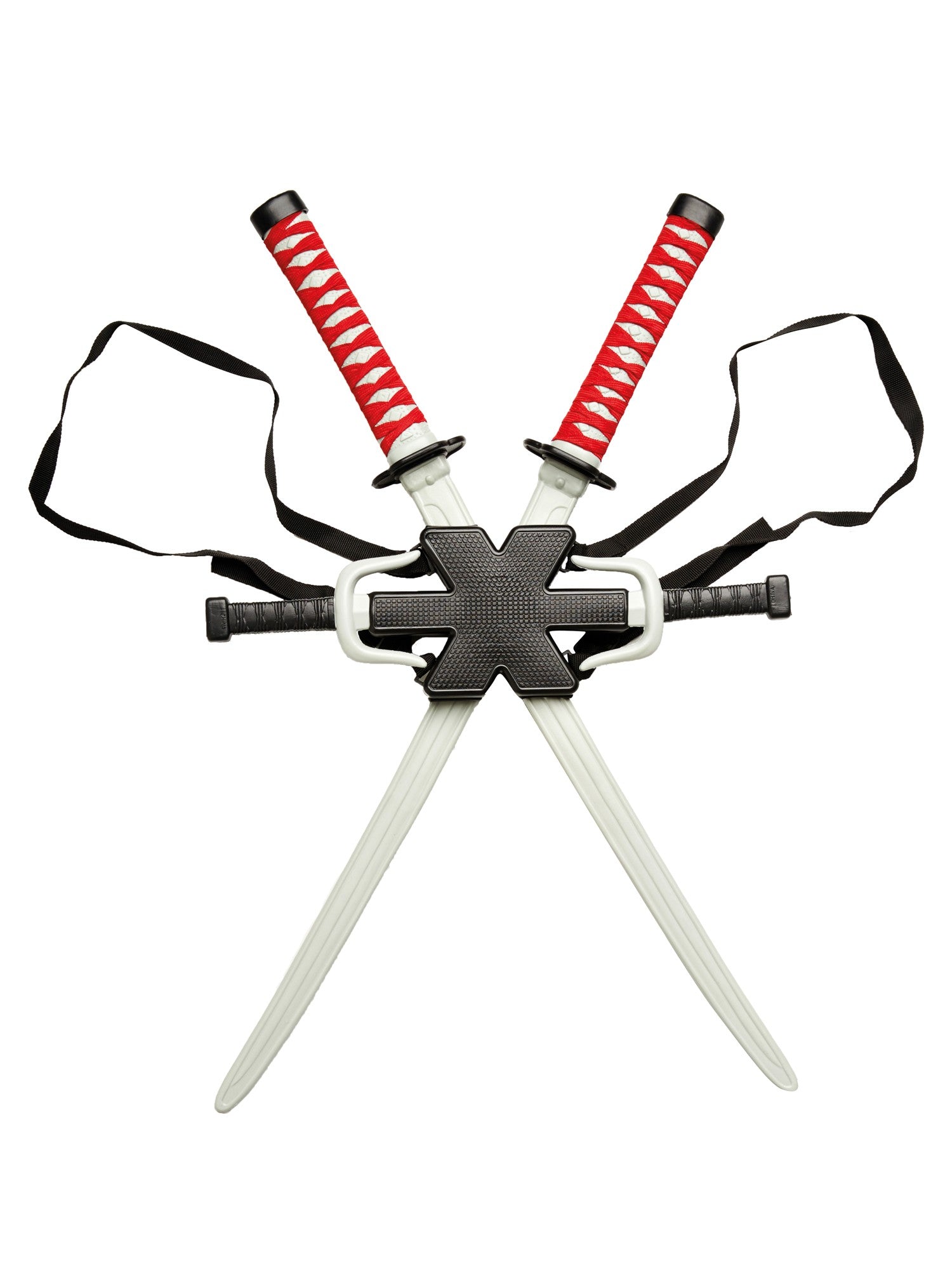 Deadpool Costume Weapon Kit with Swords Sais and Backpack