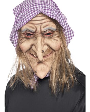 Old Witch Mask Natural