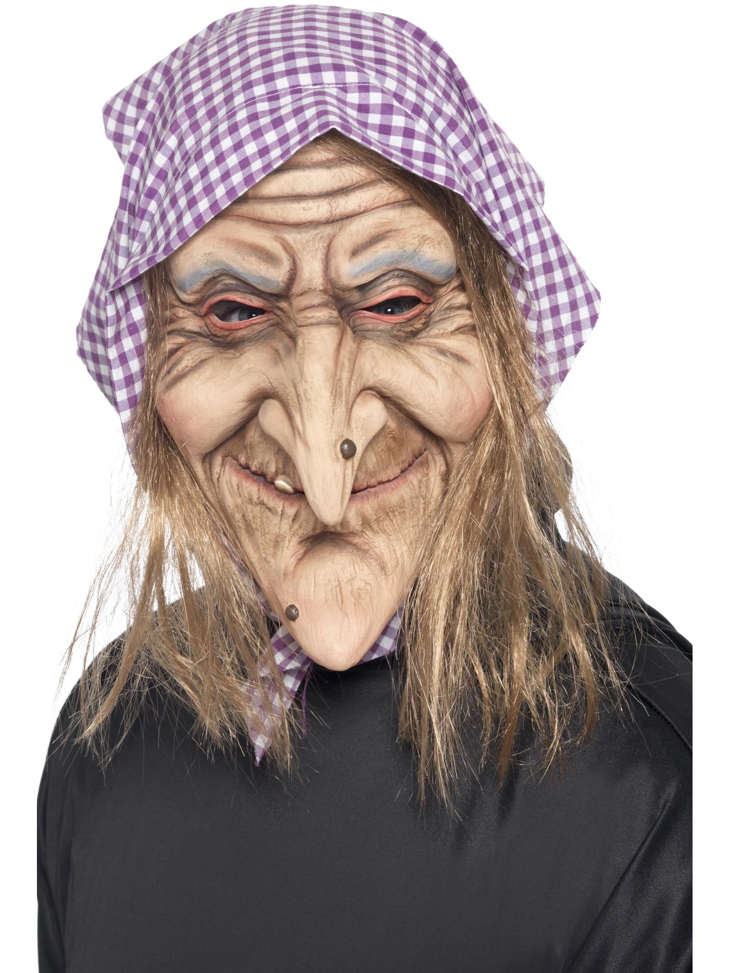 Old Witch Mask Natural