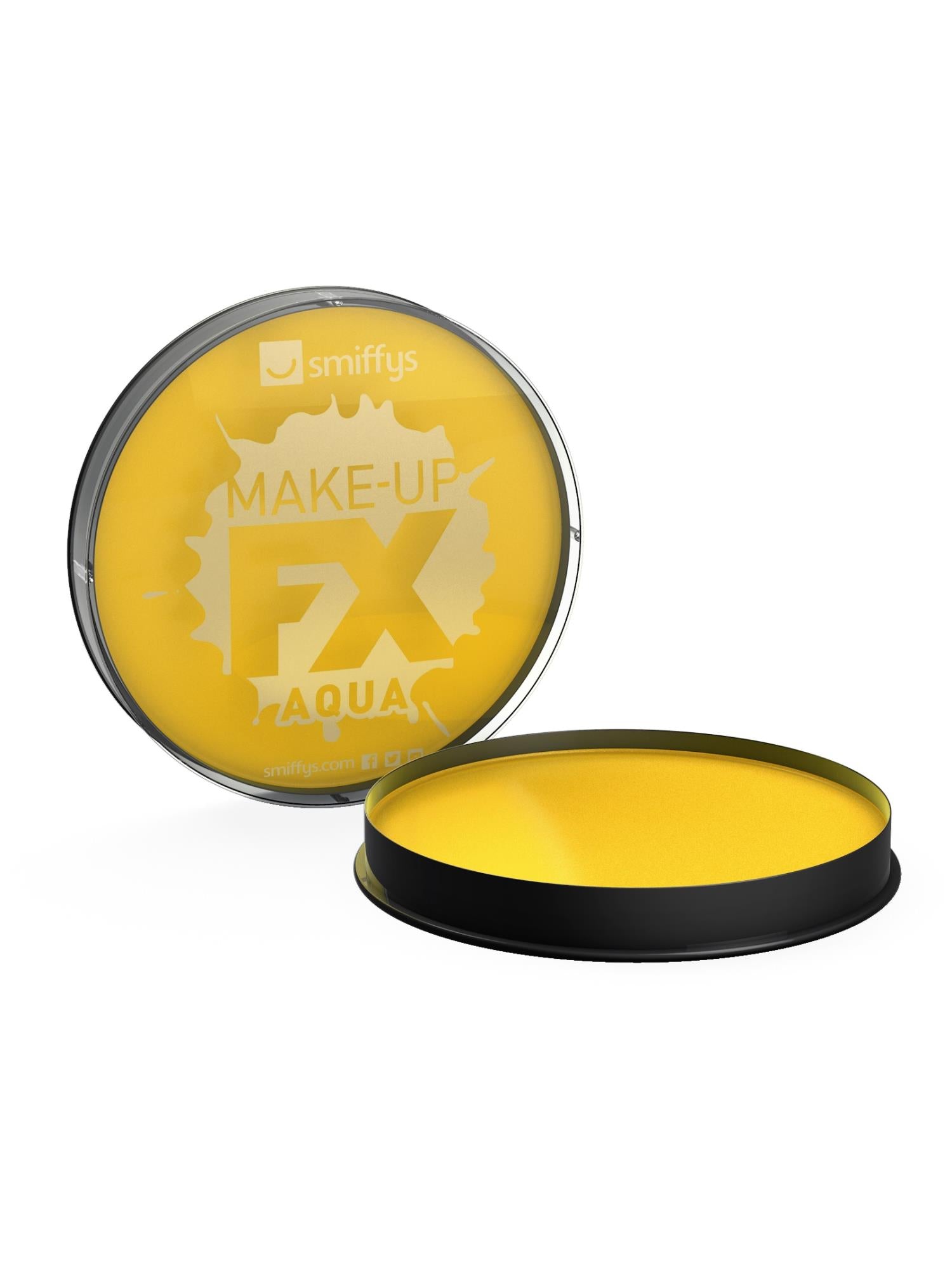 Smiffys Make-Up FX Yellow Aqua Face Paint
