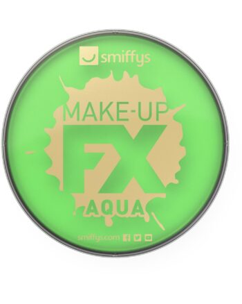 Smiffys Make-Up FX Lime Green Aqua Face and Body Paint 16g