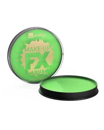 Smiffys Make-Up FX Lime Green Aqua Face and Body Paint 16g