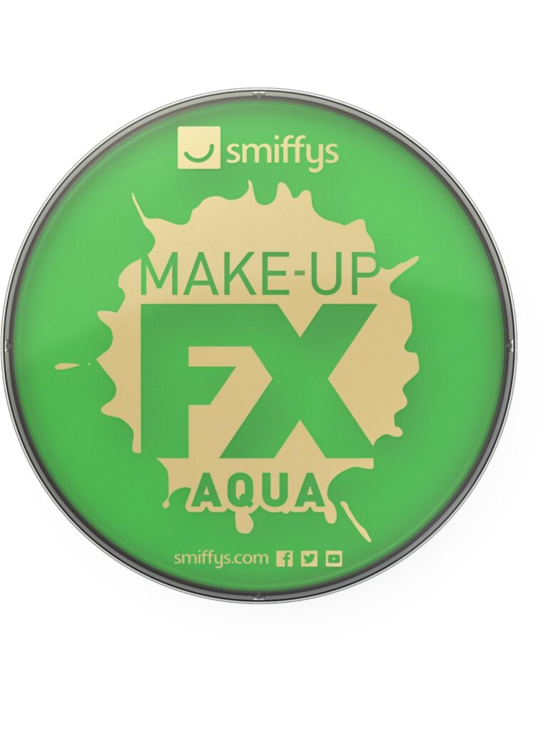 Smiffys Make-Up FX Bright Green Face Paint