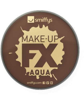 Smiffys Make-Up FX Dark Brown Aqua Face Paint