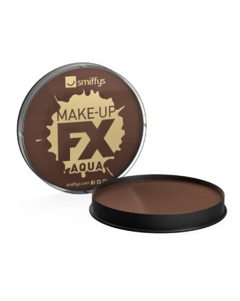 Smiffys Make-Up FX Dark Brown Aqua Face Paint