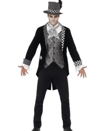 Deluxe Dark Hatter Costume Black Medium