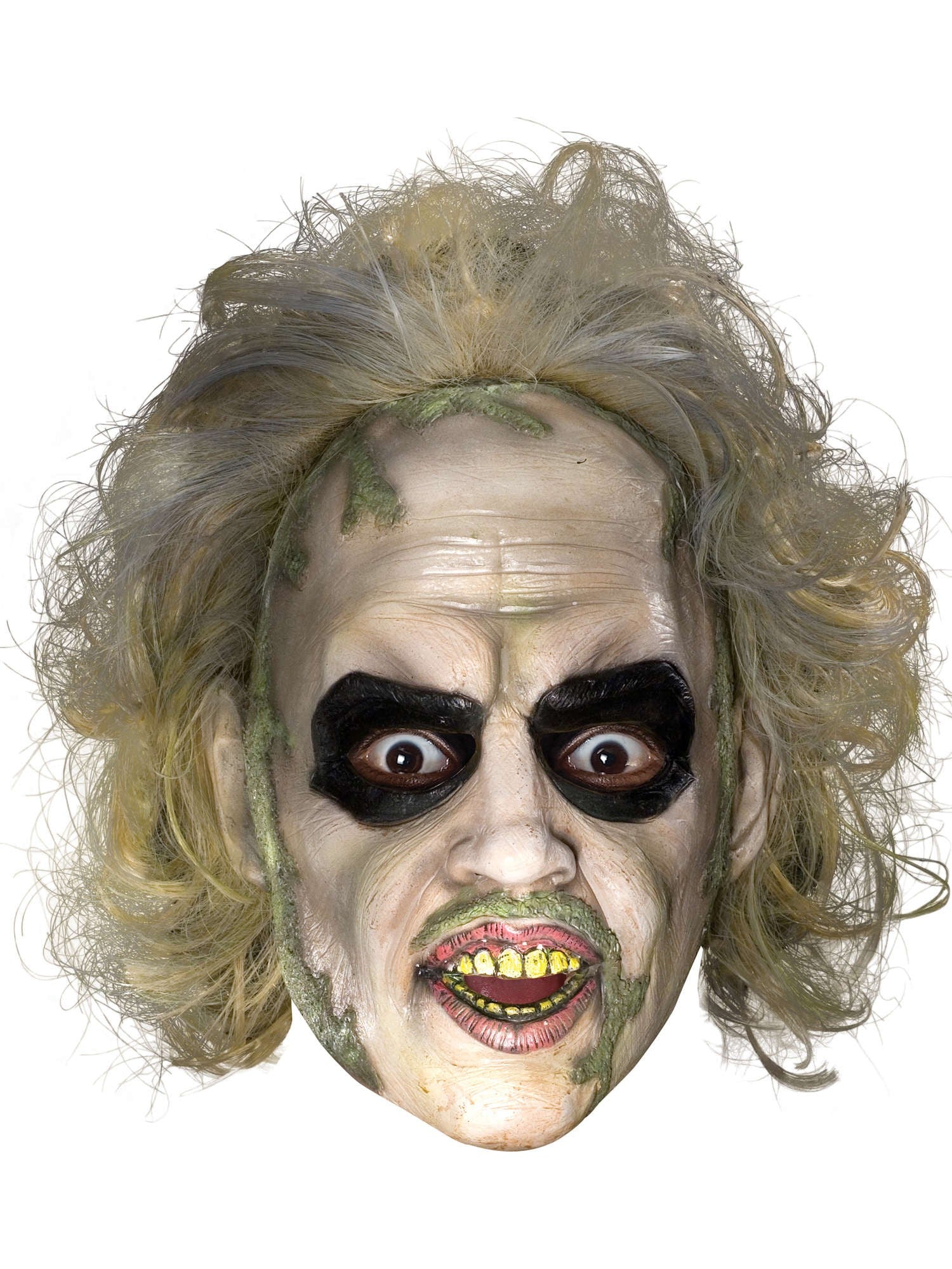 Beetlejuice Mask with Hair Costume Accessory