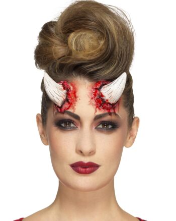 Smiffys Make-Up FX Latex Devil Horn Prosthetics