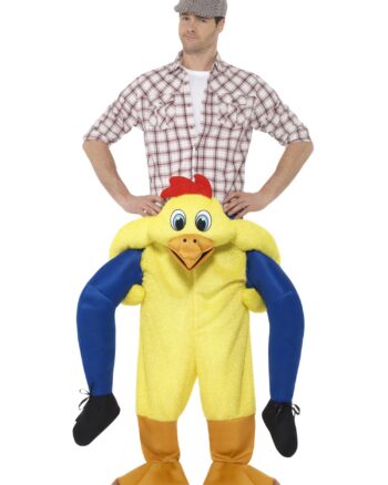 Piggyback Chicken Costume Yellow